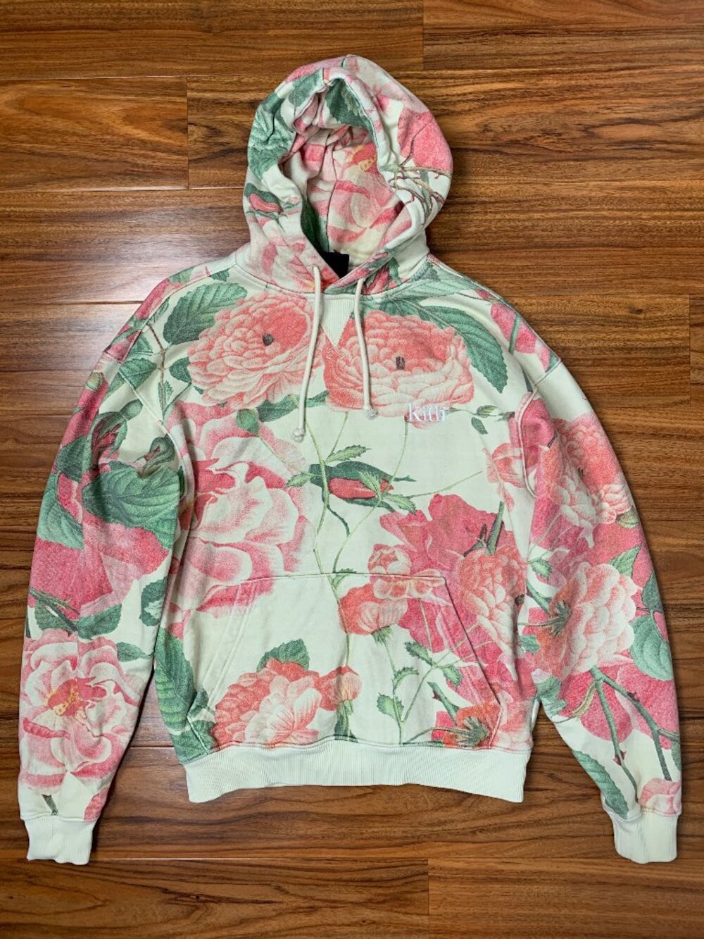 Kith Peony Hoodie Men's XS Floral